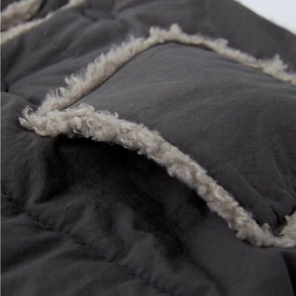 JACKET WITH FAUX SHEARLING size 2-3 years - Picture 5 of 10